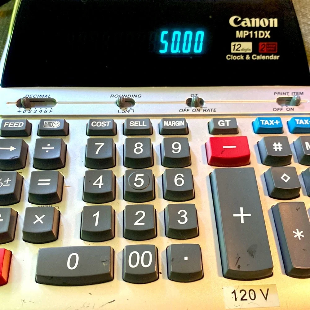 Canon MP11DX 12 digits